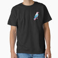 Pride bird: Transgender flag crow by Kleze