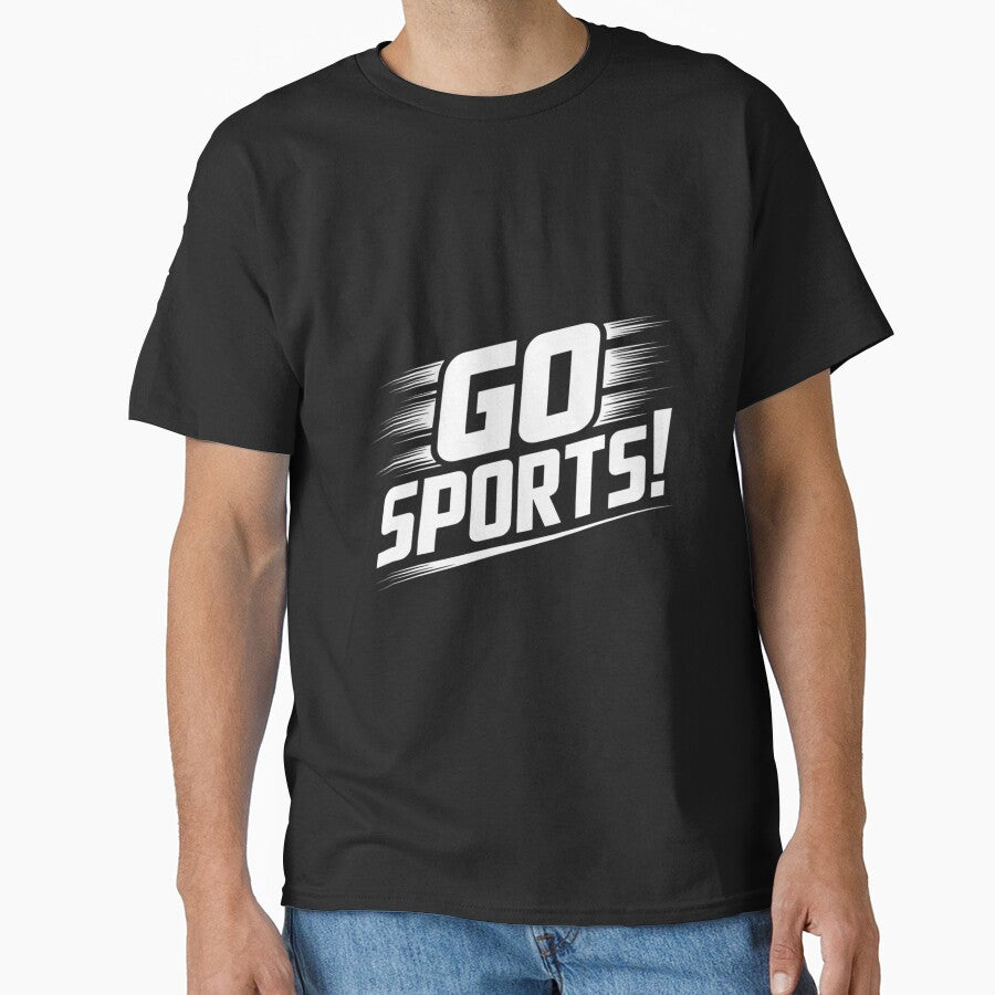 Go Sports Sarcastic Saying Slogan by HudsonErik