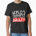 Worlds Okayest Bowler Funny Novelty by BundlerVq