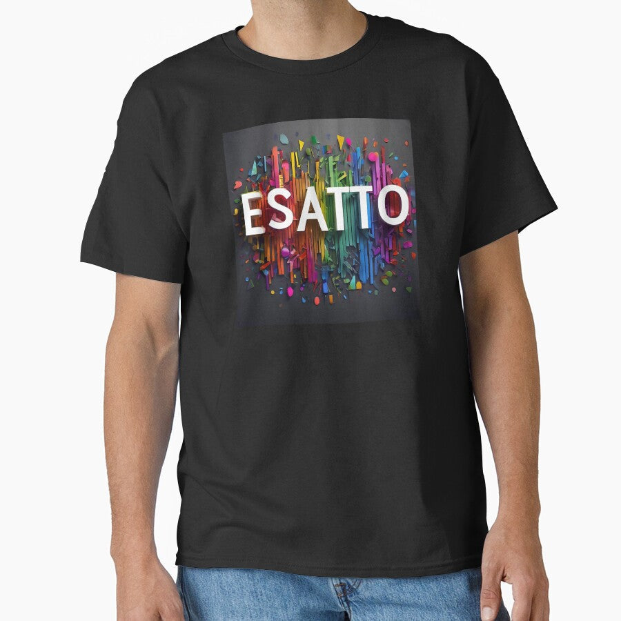 Esatto state of mind. Color T-shirt by Esatto Style