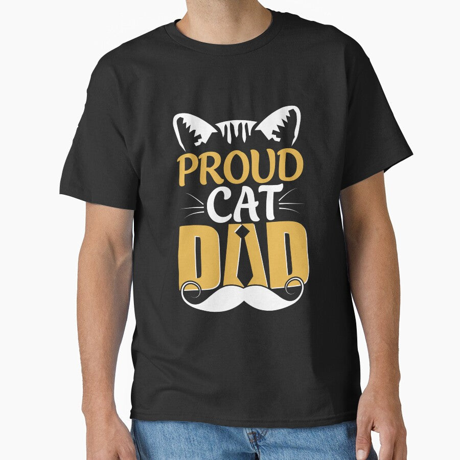 Proud Cat Dad by 808Designs