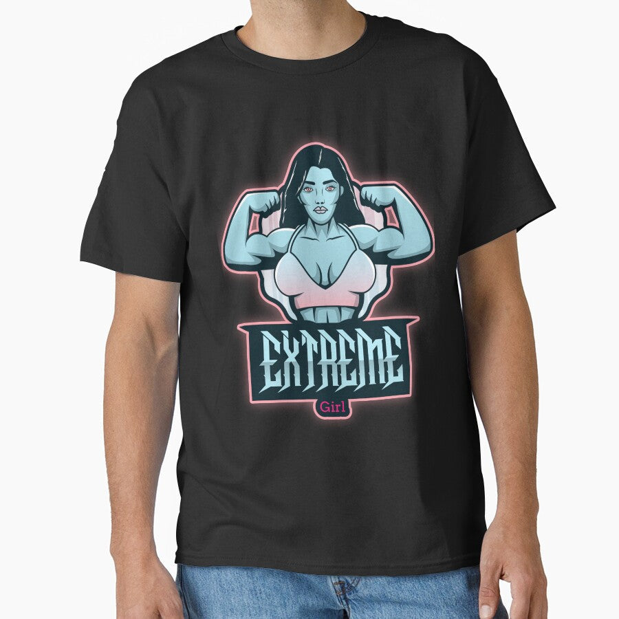 Extreme girl foto design by sreckov-desig