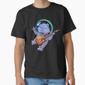 Cat Playing guitar in Space by kalud-zoldyck