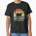 Oh Lawd He Treading Retro Cat Gift For Meme Lovers by CarAce