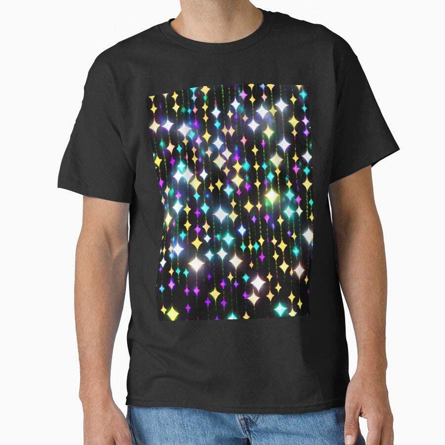 Printed image of sparkling glitter and sequins v48 by JaReVa