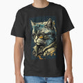 Cool cat portrait wearing a glasses by KoolArtDistrict