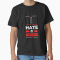 I Hate Terrorists - Anti-Terrorism Statement Tee by BlueGoldArt