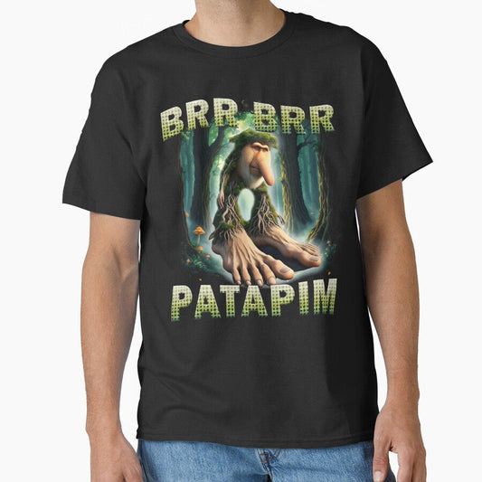 Brr Brr Patapim Funny Italian Brainrot Meme by MemishDesign