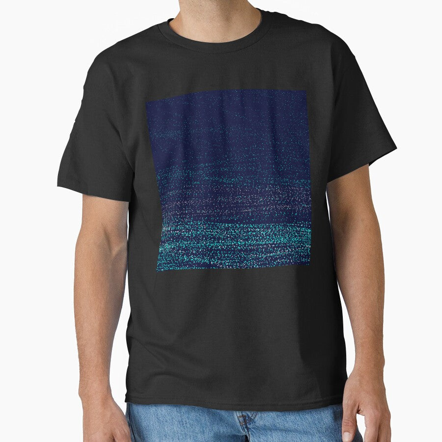 Printed image of sparkling glitter v41 - ocean by JaReVa