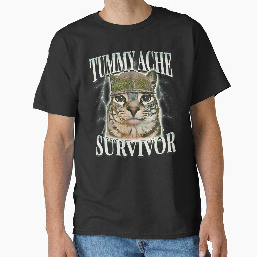Tummy Ache Survivor Funny Meme by URGlden
