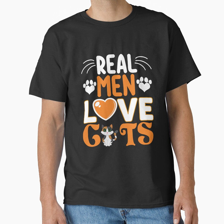 Real Men Love Cats by 808Designs