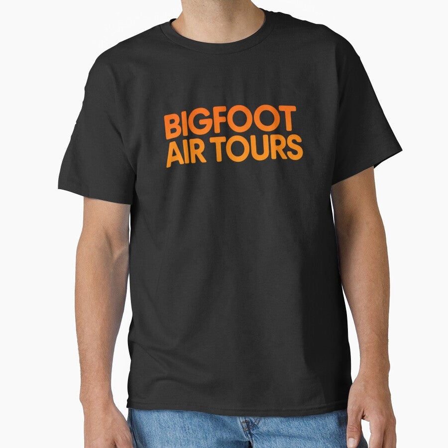 Bigfoot Air Tours – Retro Sasquatch Adventure slogan by WilderRoads