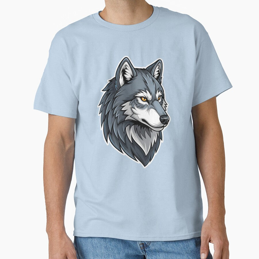 Fierce Wolf Head by Printora Gallery