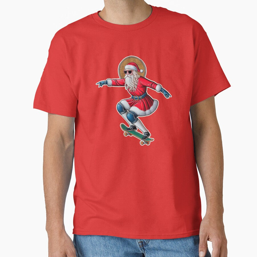 Santa Claus Skateboarding by zzz888