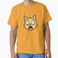 Funny Cat simple cartoon by iwzzuel