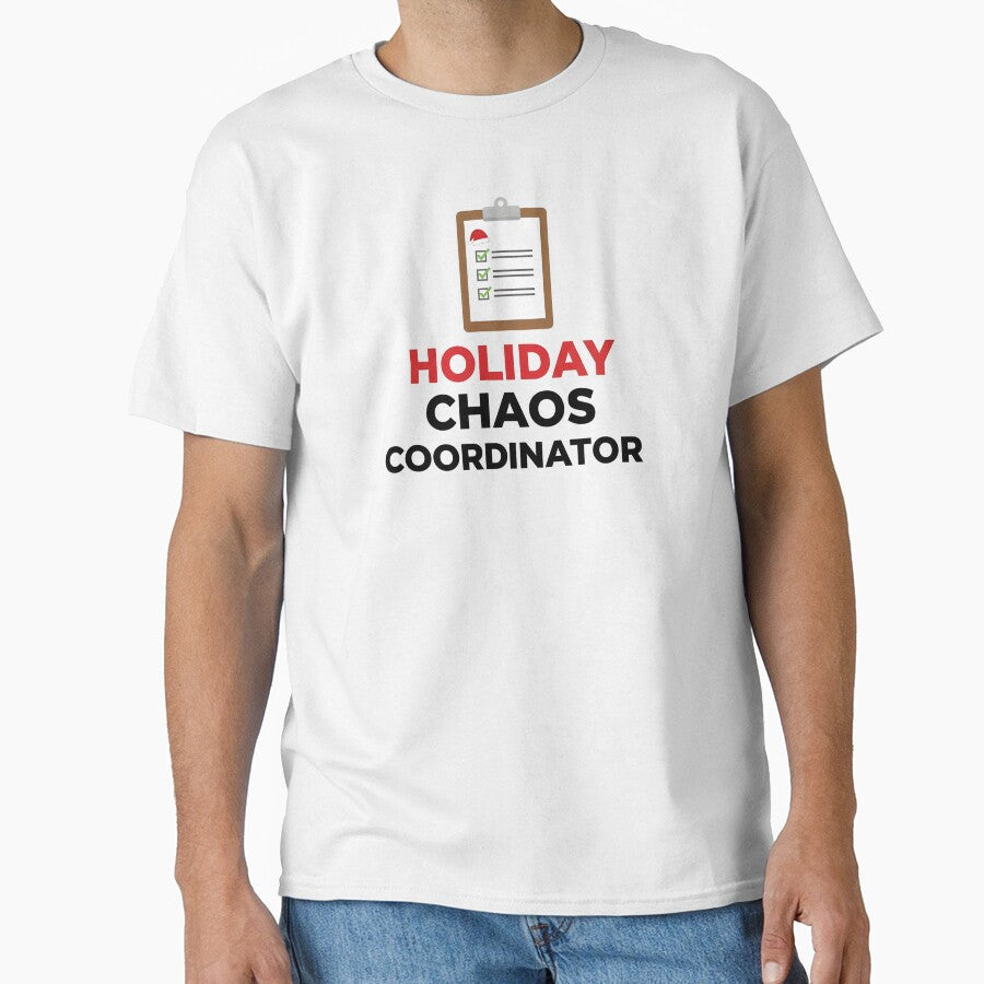 Holiday Chaos Coordinator – Funny Christmas Attitude by NovaDoodle Art Studio