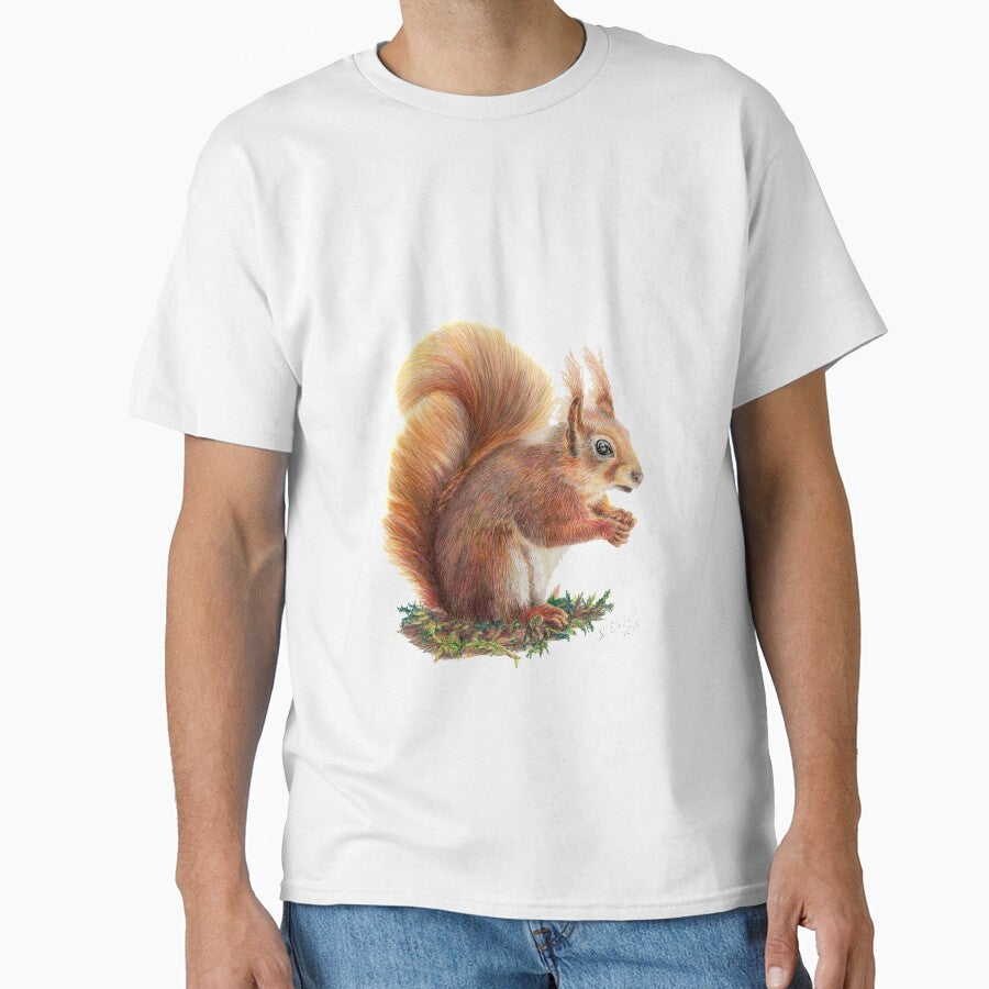 Red Squirrel by oneillanimalart