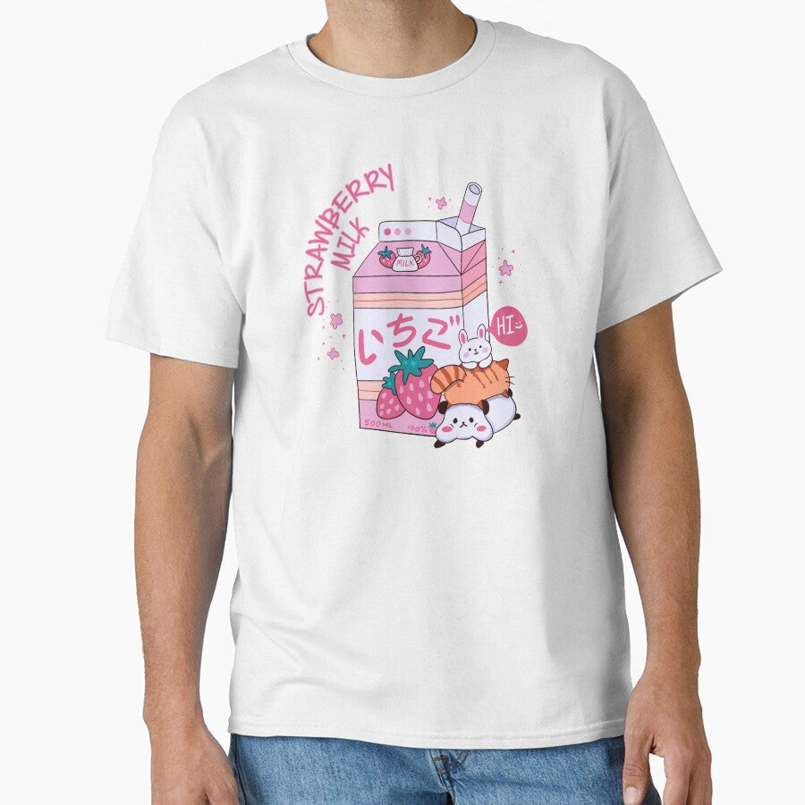 Kawaii strawberry milk cute Yumi kawaii Fairy kei by Kink Collective