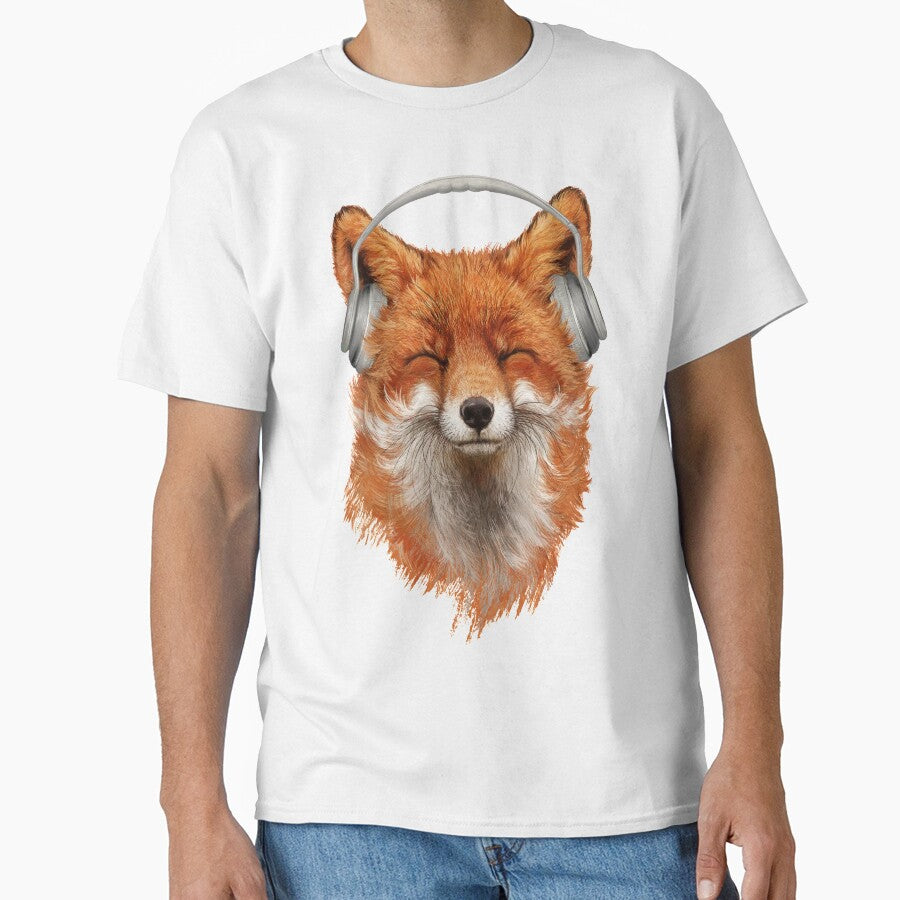 Smiling Musical Fox by 38Sunsets