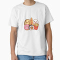 Kawaii Snacks Assortment – Cute Pizza, Sushi, Donut, Tacos and Fries by KawaiiAI-Art