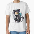 Hacker Cat Cyberpunk by Shaani
