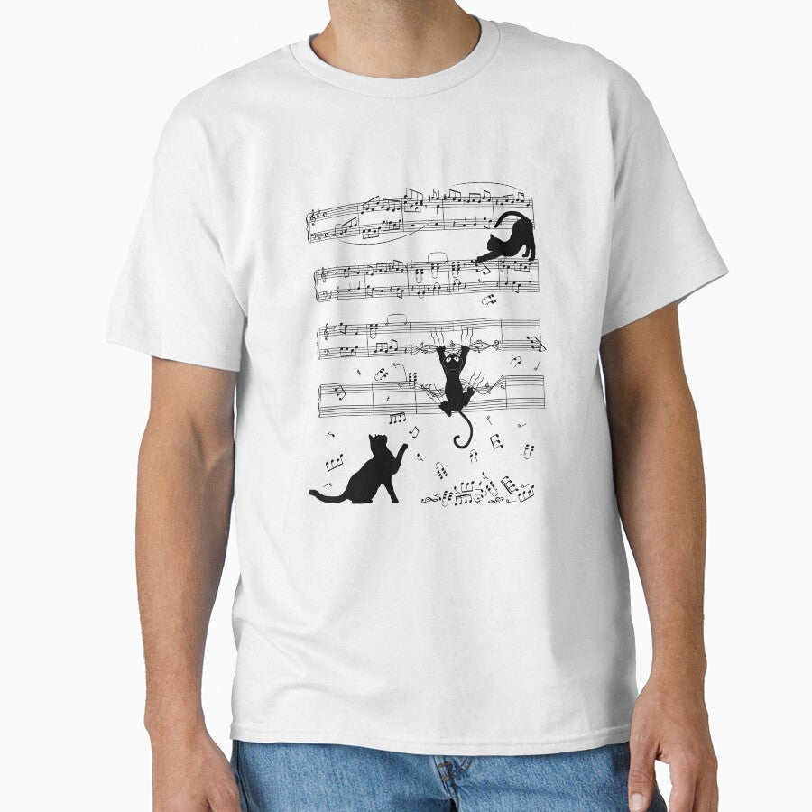 Cute Cats Playing With Sheet Music Teacher Music Society by Boutkimaewab