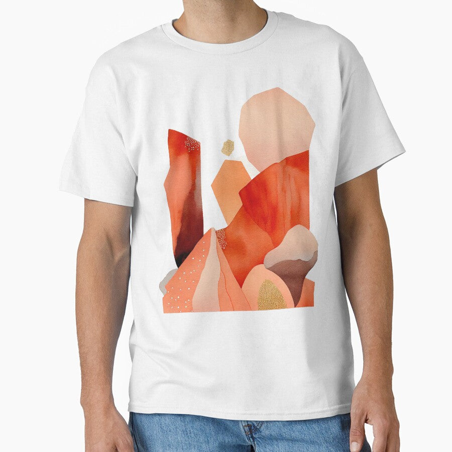 Watercolor Painting Abstract Japandi Design by Christophe Henin