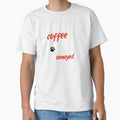 funny dog and coffee meme,all i need is coffee and my samoyed by randomdogshirt