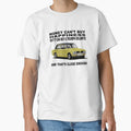 Triumph Dolomite Sprint Yellow Classic Car Art Illustration by Hamilton illustrations