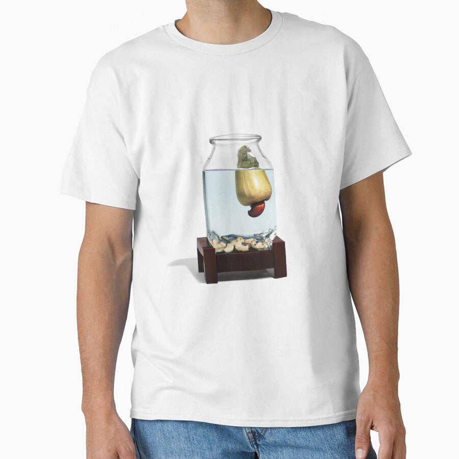 3D Salvador Dali Cashew Aquarium T-Shirt: Surreal Style for Your Wardrobe by toticavalcanti