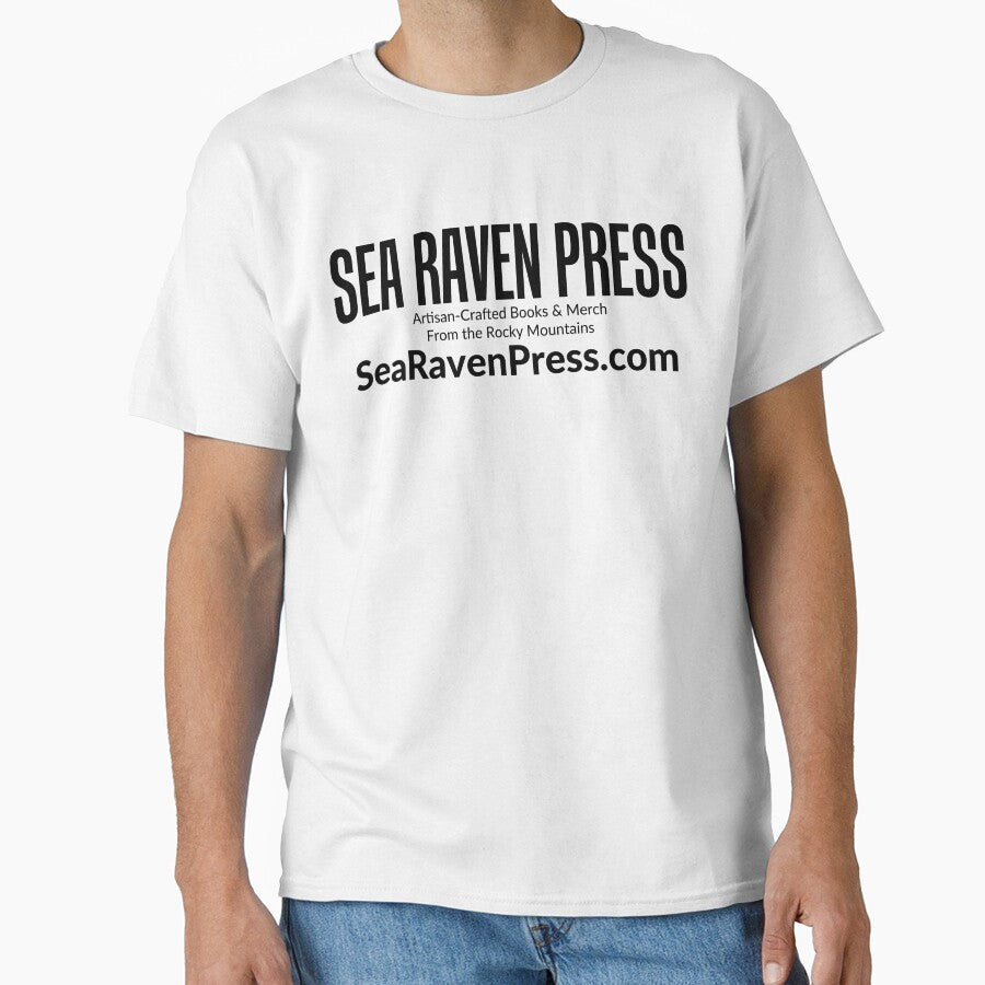 Sea Raven Press Slogan With Website Address by Sea Raven Press