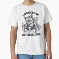 Classic T-shirt "Dependent On Hot Bean Juice" by cliviny