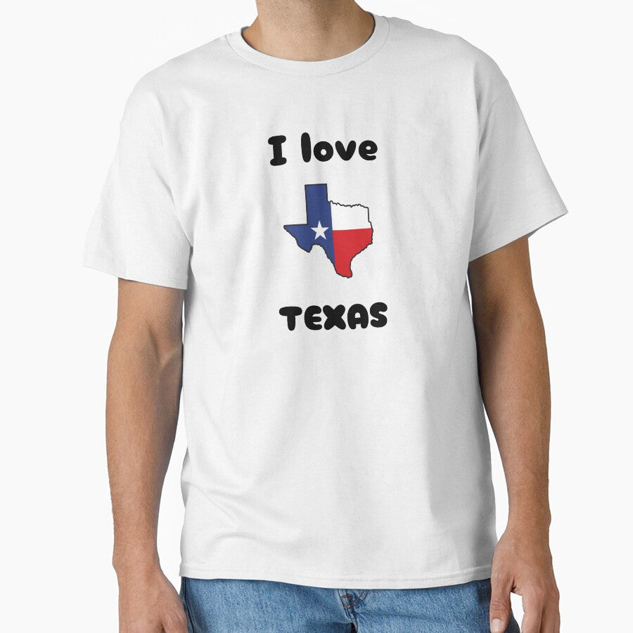 I love Texas patriotic statement by GinnyGi