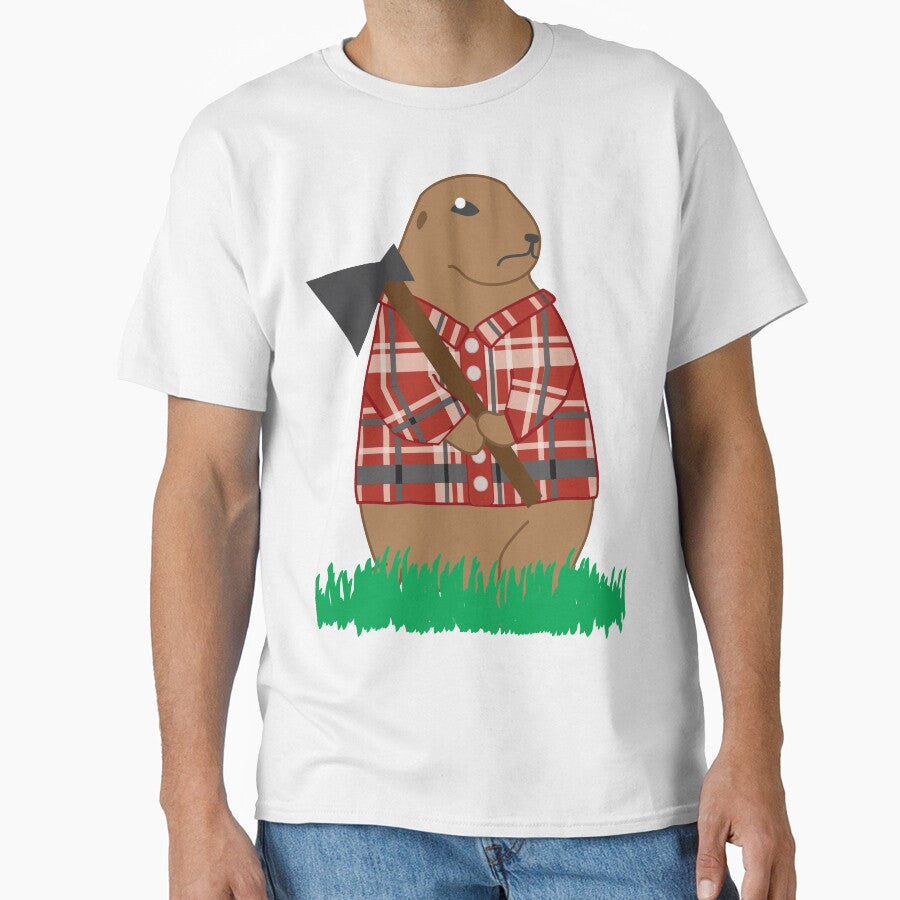 Lumberjack Woodchuck by ironygal