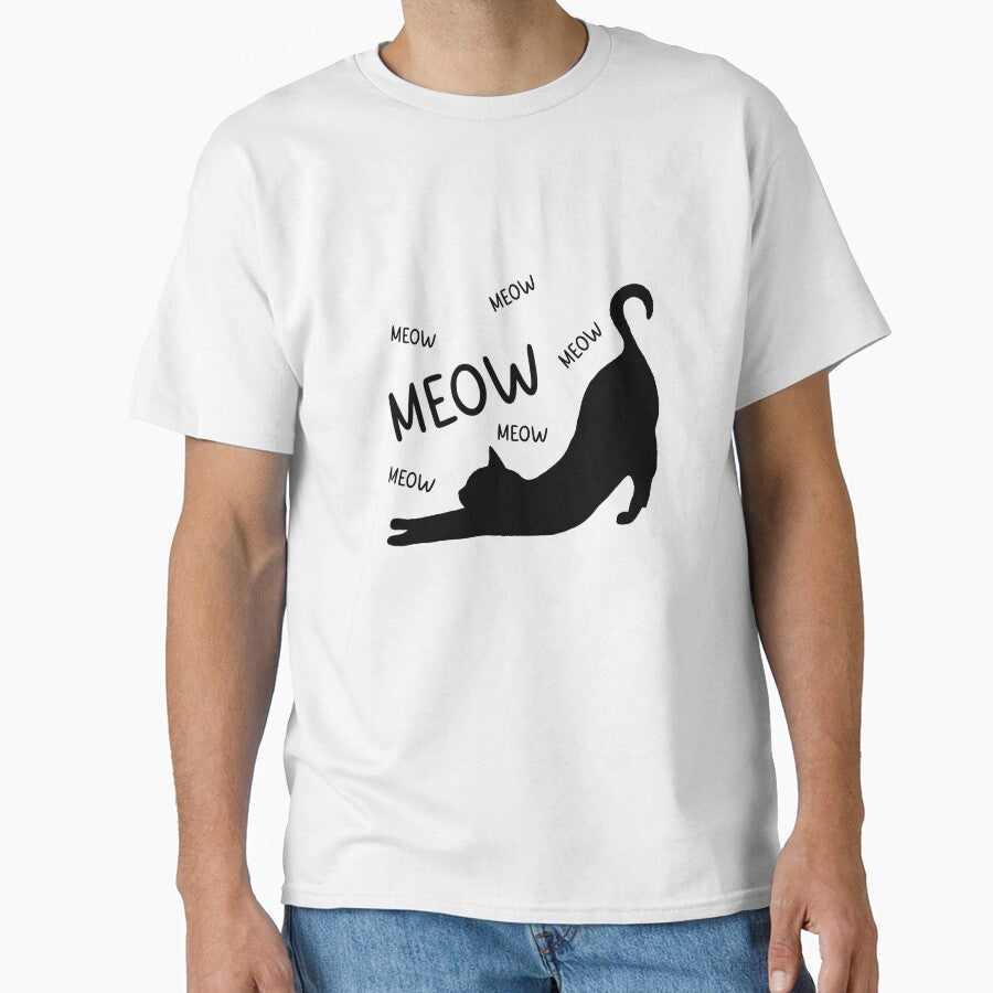 Funny Cat Meow Meow Meow by KittyCatPrintThat
