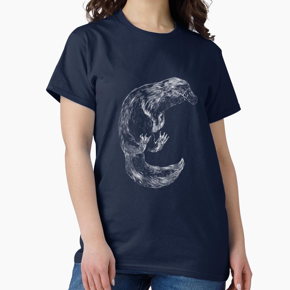 Platypus   |   Hand Drawn Illustration by Sidewinder82