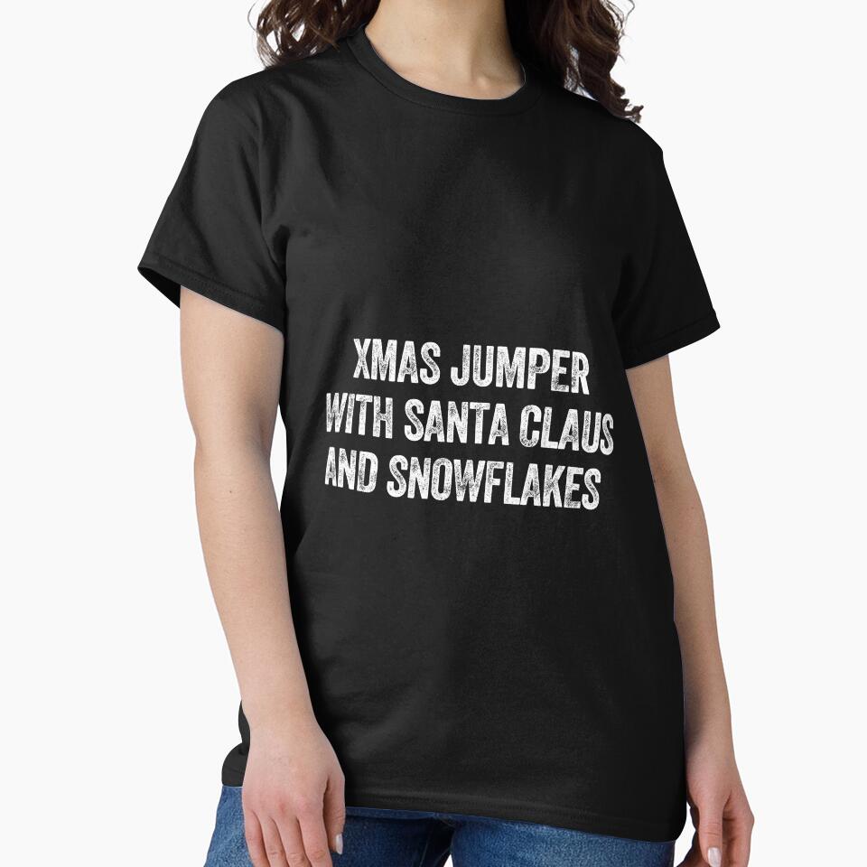 Funny Ironic Christmas Jumper Sweater by w1ckerman