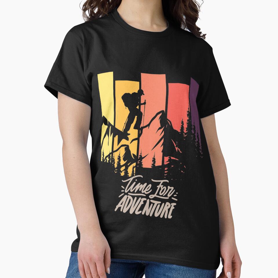 Time for Adventure Graphic T-Shirt by KARSCORP