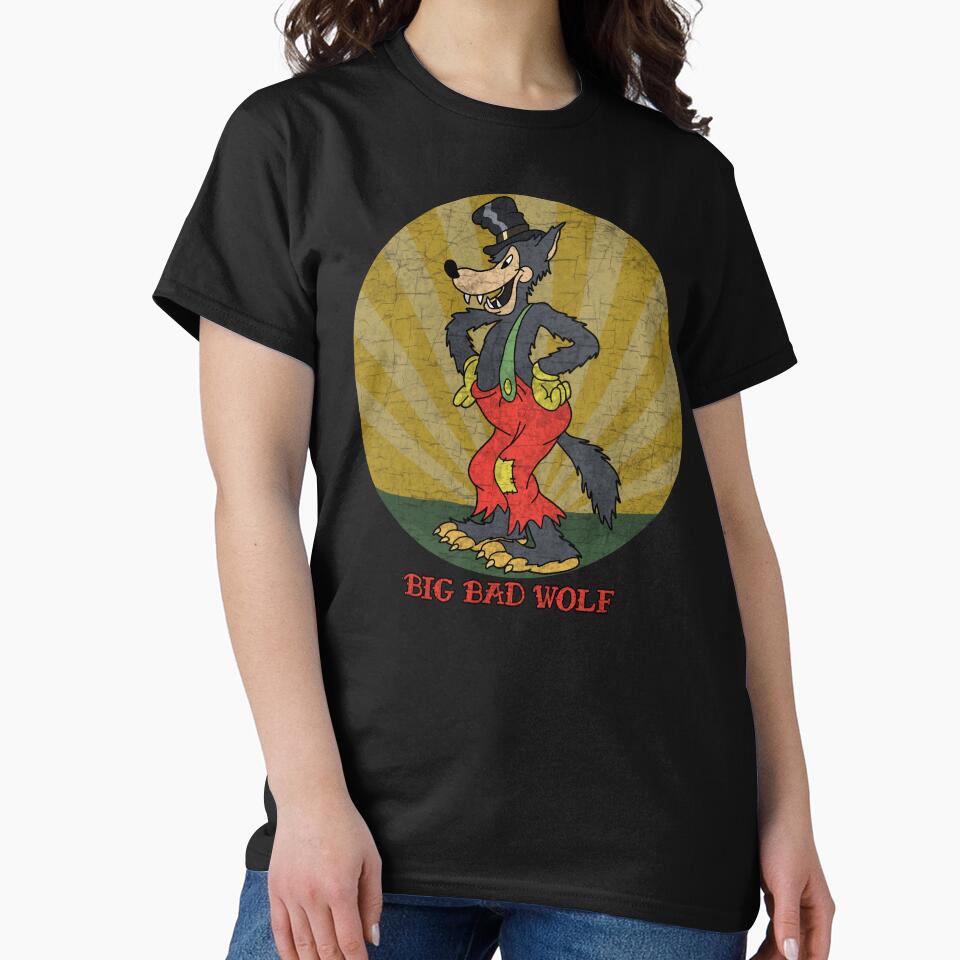Vintage Big Bad Wolf by ValentinaHramov