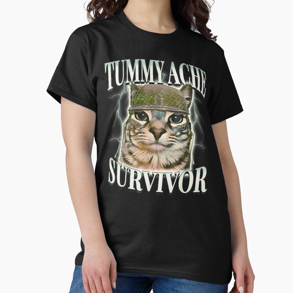 Tummy Ache Survivor Funny Meme by URGlden
