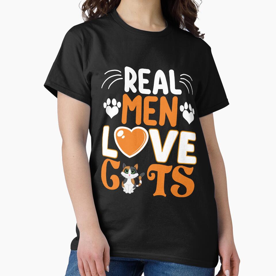 Real Men Love Cats by 808Designs