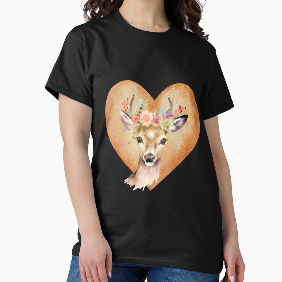 Tender Deer - A Graceful Portrait of Wildlife by GusiaTreasures