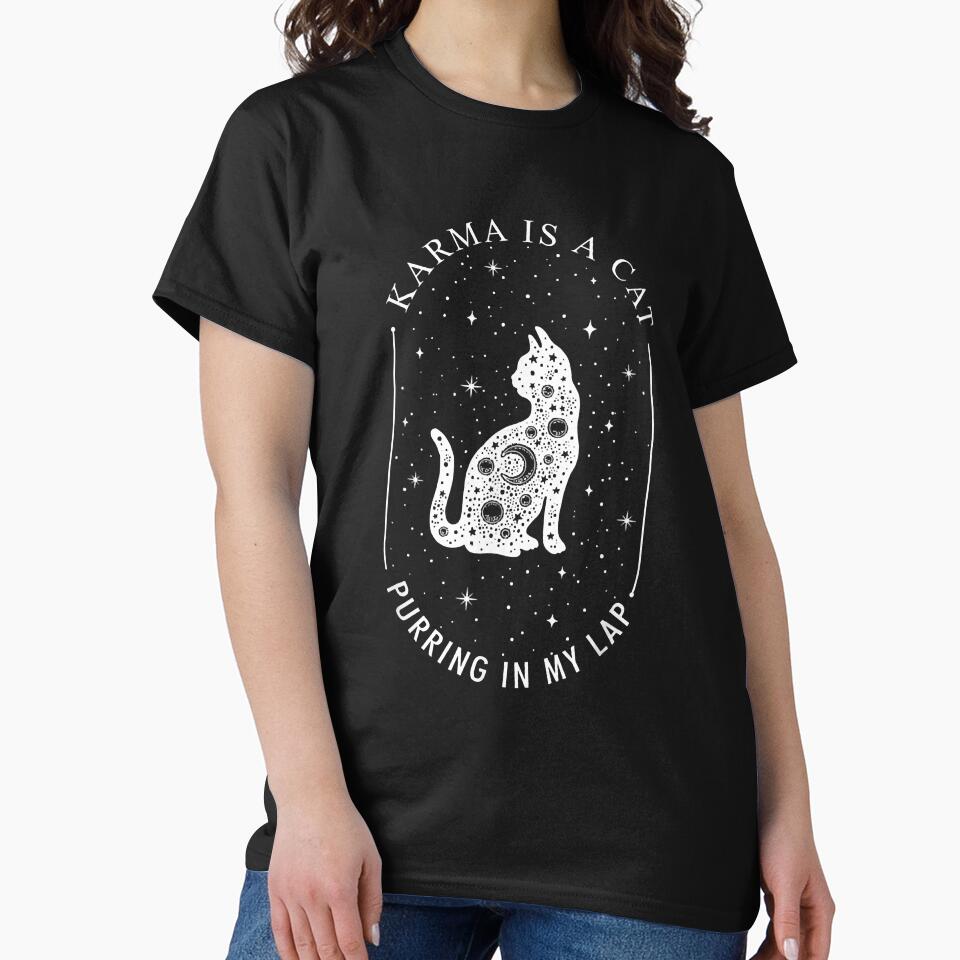 karma is a cat by JonBoyApparel