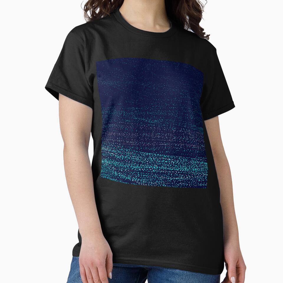Printed image of sparkling glitter v41 - ocean by JaReVa