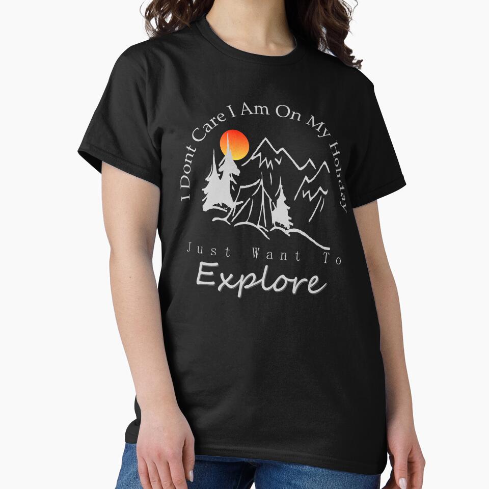Mountains And The Sun Holiday Slogan by Oirabot