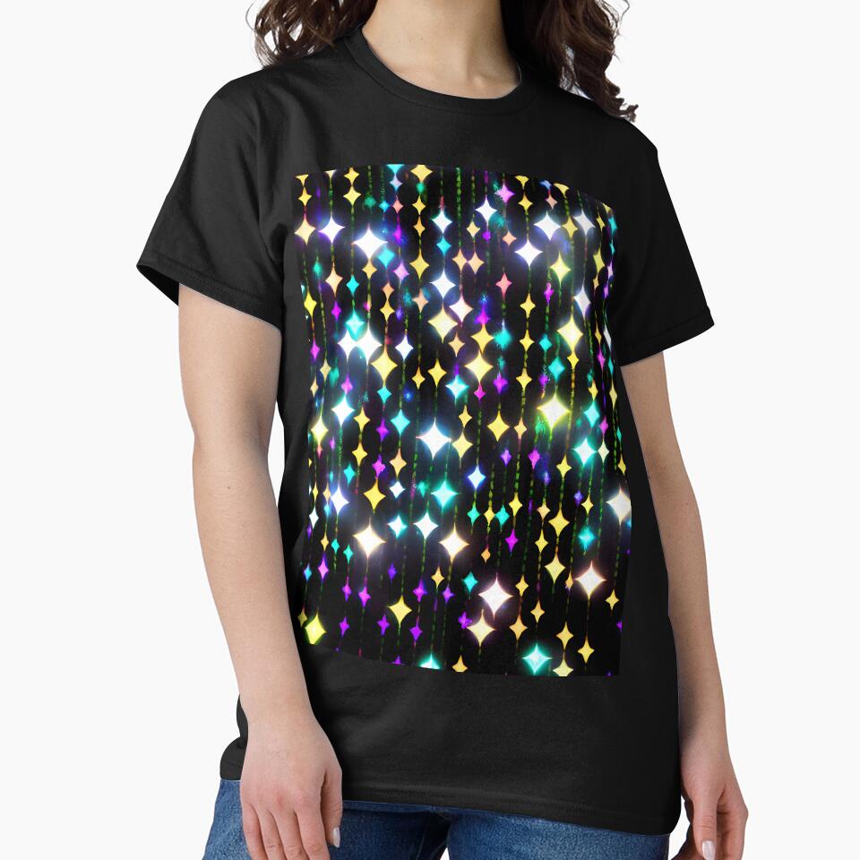 Printed image of sparkling glitter and sequins v48 by JaReVa