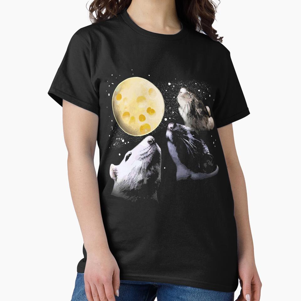 Three Rat Moon by ratkingshirts