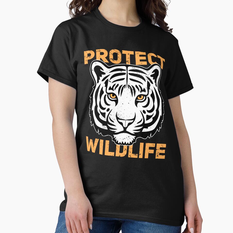 Protect Wildlife Save Wild Animals Wildlife Enthusiast by KLArtzStore