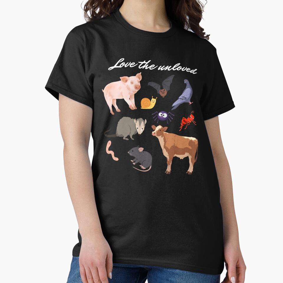 Love the Unloved Animals, Farm Animals, Insects, Birds, Rodents, Worms by SuchWowDesign