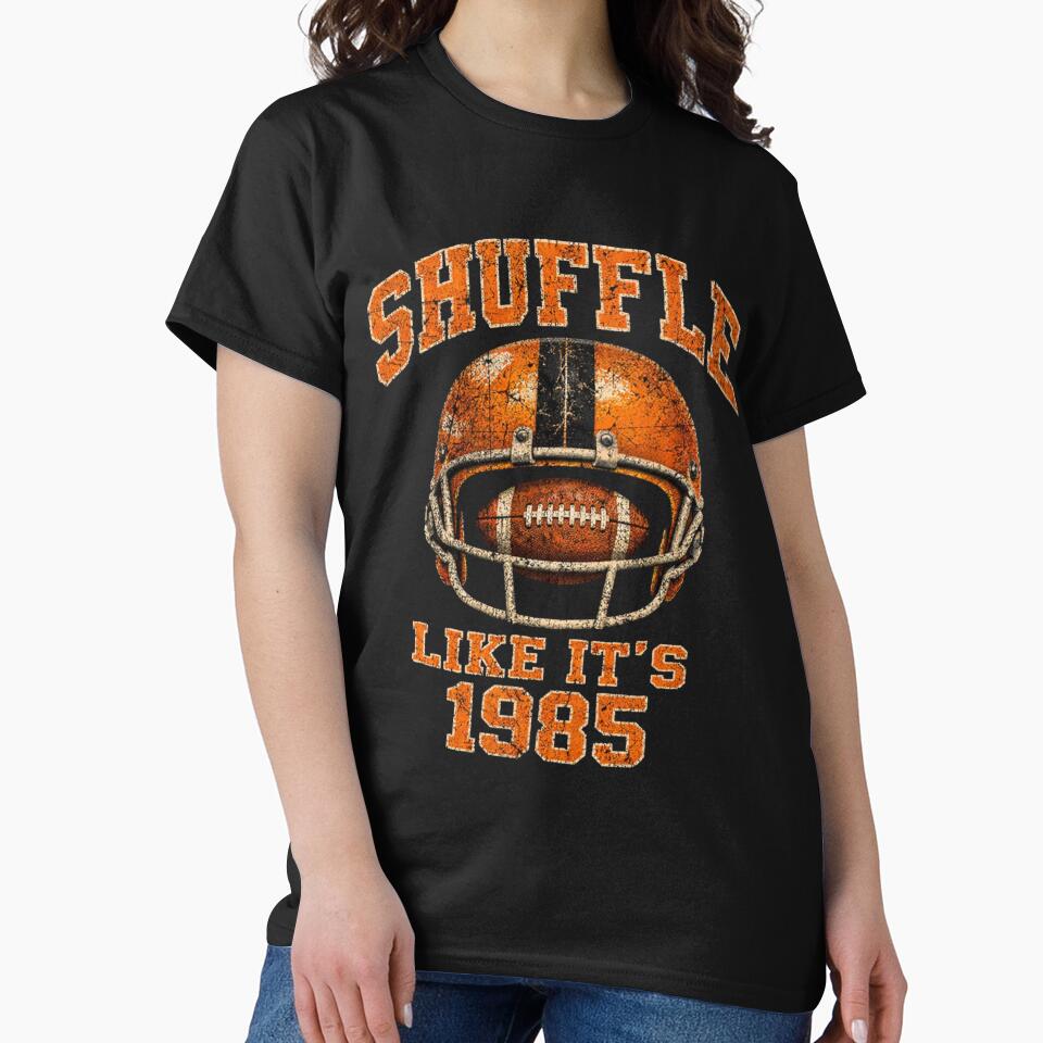 1985 Retro Football Helmet Fan Design by sinkedink